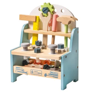 Wooden Play Tool Workbench Set